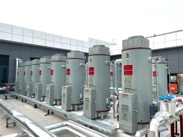 Shanghai Hongqiao Airport Aircraft Support Building – installation photo